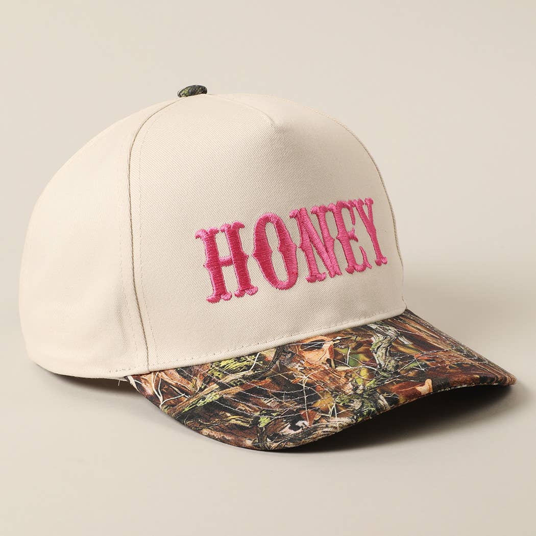 HONEY Camo Hat