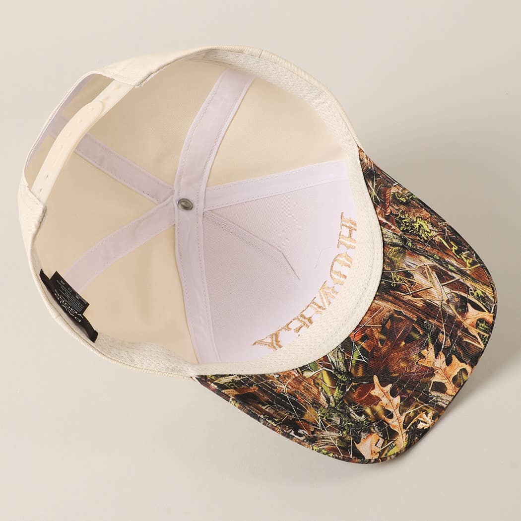 HONEY Camo Hat