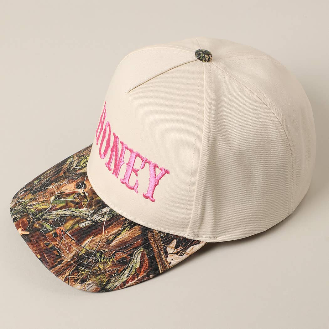 HONEY Camo Hat