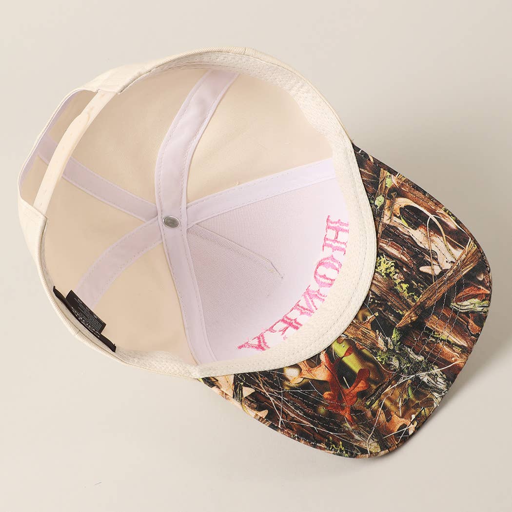 HONEY Camo Hat