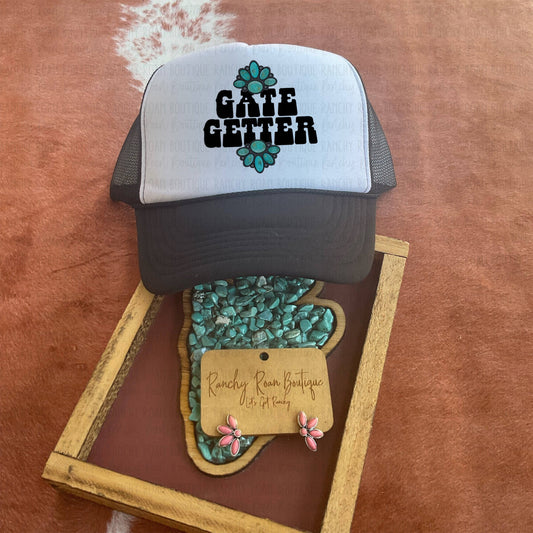 Gate Getter Foam Front Western Trucker Hat