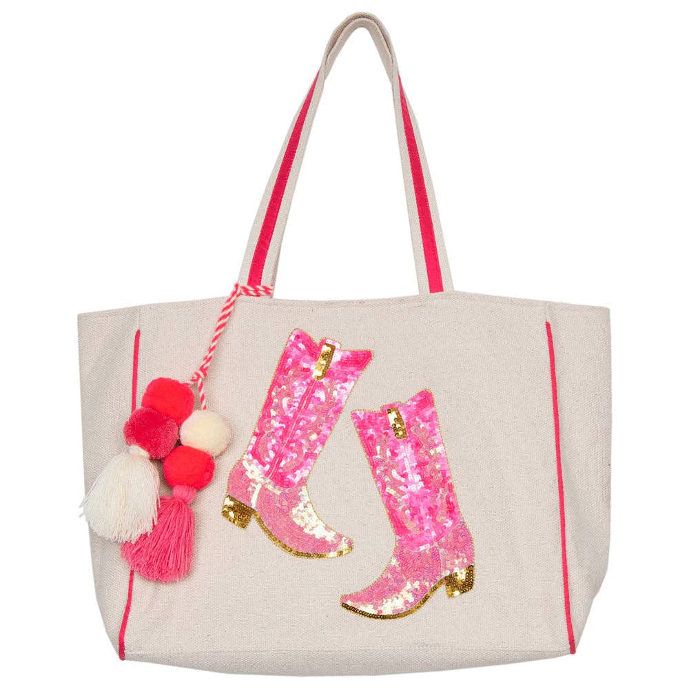 Kicking Boots Tote