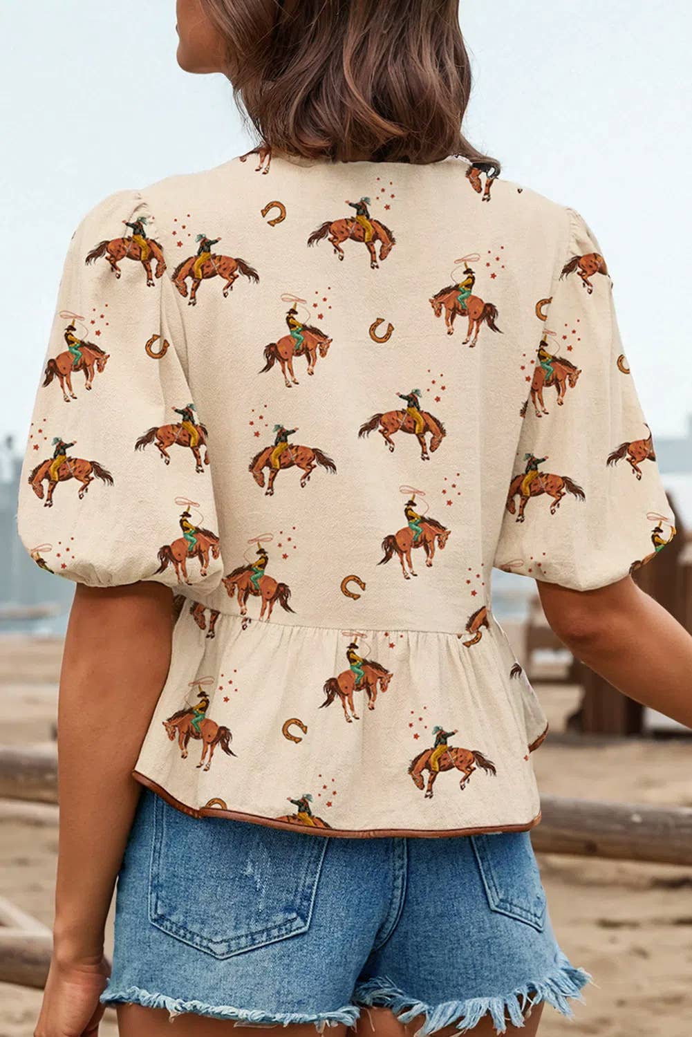 Western Cowboy Blouse