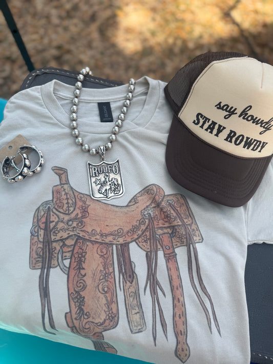 Saddle Up Babe Tee