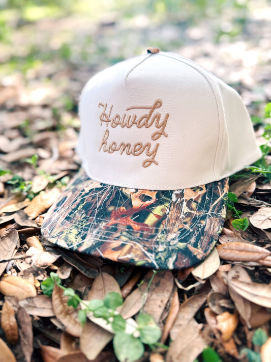 Howdy Honey Camo Trucker Hat
